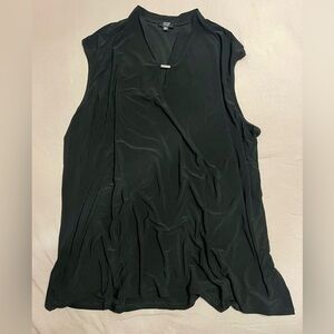 JONES NEW YORK- Elegant Black Sleeveless Top
